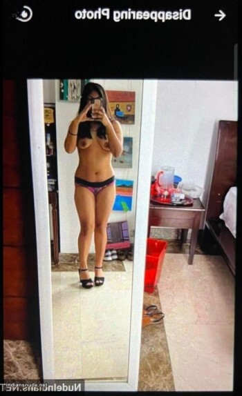sexy nude selfies in tight bra panty (12)